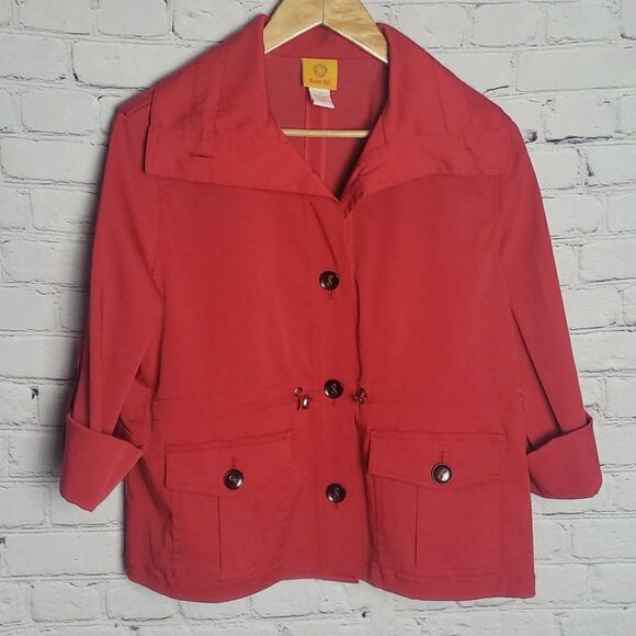 Red Jacket by Ruby Road - Picture 1 of 7